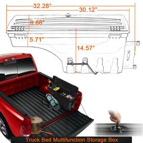Fl1159657384142811t Flatroad Left Right Side For Ford F-250 F-350 F-450 Super Duty 1999-2016 Bed Storage Box