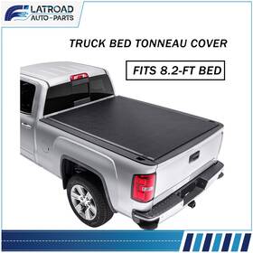 Fl152320road Flatroad 8.2ft Tonneau Cover Soft Roll Up For 1999-2016 Ford F250 F350