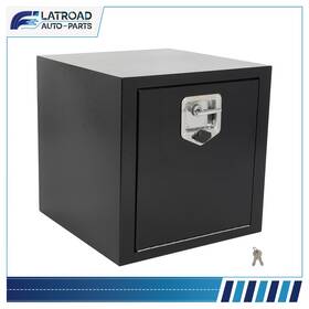 Fl183189road Flatroad 18 Inch Black Iron Underbody Truck Storage Tool Box For Pickup Trailer