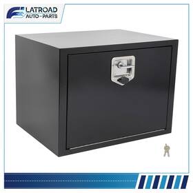 Fl183192road Flatroad Black With Lock 24 Inch 18 Iron Tool Box Underbody Truck Storage