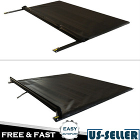 Eas783744 For 99-07 Silverado Gmc Sierra 6.5ft Bed Soft Roll-up Tonneau Pickup Truck Cover