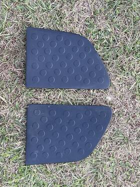 F2ts-15277a48-ad Ford Obs F150 Flareside Pair Of Cab Plastic Trim 1992 1993 1994 1995 1996