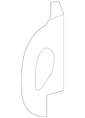 Hc3z-9900064-aa Ford Genuine Tie Down Hook