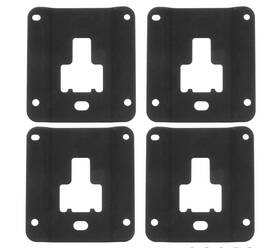 Hc3z-9928408-aa Ford 15-26 F-150 And 17-26 Super Duty Oem Tie Down Bed Cleat Standard Plate Kit
