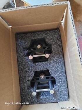 Vfl3z-99000a64-d Ford 15 Thru 25 F-150 Oem Genuine Stainless Steel Bed Hooks Tie Downs Pair