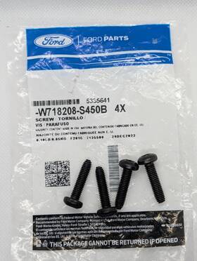 W718208-s450b Ford W71208-s450b Genuine Screw Truck Bed Panel Reinforcement Pkg Of 4