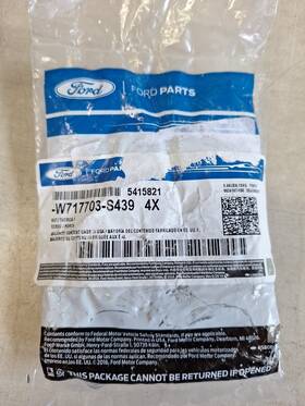 W717703-s439 Ford 4 New Oem 17-25 Super Duty Bed Bolt Mounting Nuts Clips Retainers