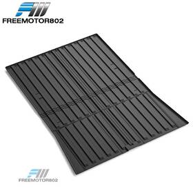 Cptb-tslct24-2 Freemotor802 Fits 23-24 Tesla Cybertruck Truck Bed Mat Tpe 3d Rear Storage Cargo Floor Cover