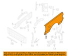 68146555aa Front Oem Panel Side Left Panels-pick Up Chrysler Box-side