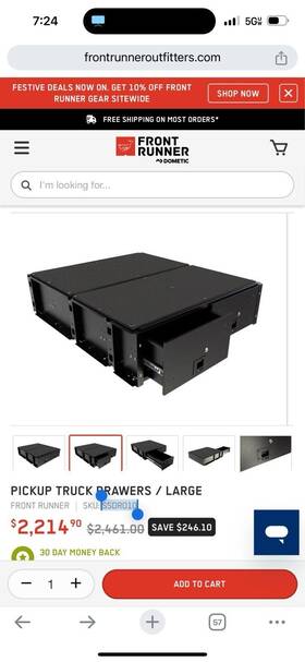 Ssdr010 Front Runner Universal Drawer System Large