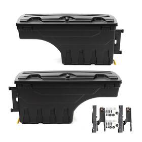 Alo11168 G-plus Fit For 2017-2020 Ford F250 F350 Super Duty Truck Bed Wheel Well Storage Toolbox