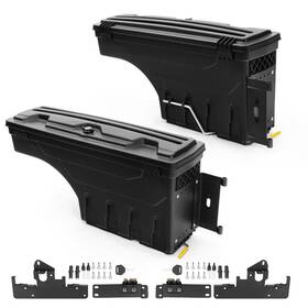 Alo595465 G-plus Fit For 05-20 Toyota Tacoma Rear Truck Bed Storage Box Toolbox Left And Right