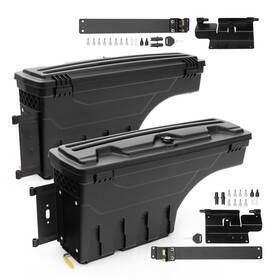 Alo595970 G-plus Fit For Chevy Colorado Gmc 2015-2020 Left And Right Truck Bed Storage Box Toolbox