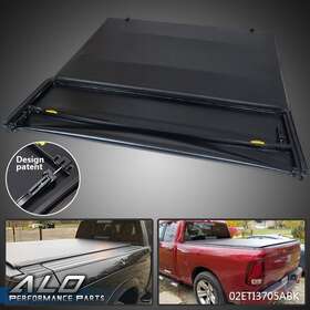 Plu19584843 G-plus Fit For 02-20 Ram 1500/2500/3500 Four-fold Soft Tonneau Cover 8ft Long Bed