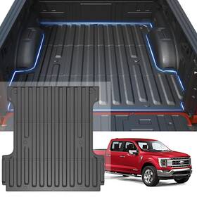 Tpe23120401 Galvagnite Bed Mat For 2015-2024 Ford F-150 Supercrew 5.5ft Truck Accessories All W