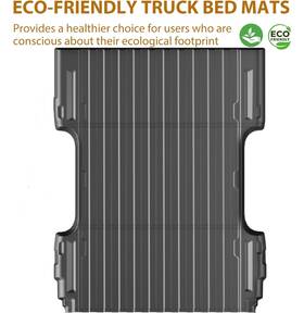 Paq1zcee Garvee Truck Bed Mat For 2007-19 Silverado/gmc Sierra 1500 2500 3500hd Ld 6.5ft