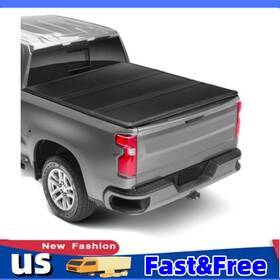 Garveetech 61.23 Hard Tri-fold Truck Bed Cover Compatible For Ranger 6ft 2019-2024 Black