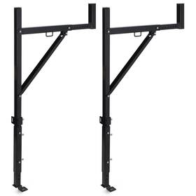 Vlokigeco6c7g7ptwf7nswfsq5z Garveetech Pickup Truck Ladder Rack Adjustable 19 Inch - 34 Width And 38.6 44 Hei