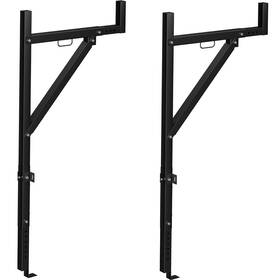Xuwhbapa5-rbyis Garveetech Truck Rack 19-34 Extendable Ladder 44.5-49.5 In Adjustable Heigh