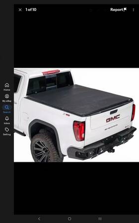 2019-2025gmc Gator Covers 61115 Sfx Soft Tri-fold Tonneau Fits Silverado/sierra 1500 5ft8 Inch Bed