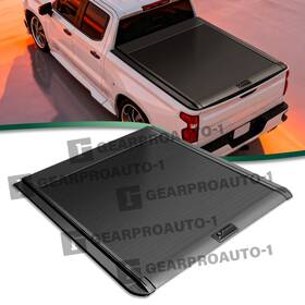 Gearproauto-1 2019-2025 1500/gmc 6.6 Ft Hard Truck Bed Tonneau Cover Retractable For Chevy Silverado