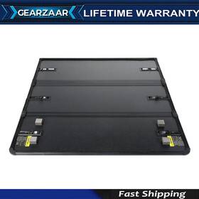 H-cp37273 Gearzaar Assh1g 5ft/64 Inch Hard Tri-fold For 2017-2023 2024 Honda Ridgeline Tonneau Cover Truck N