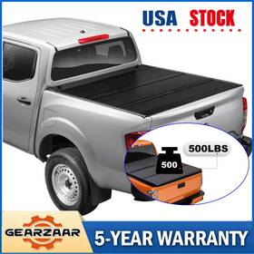 H-cp39923 Gearzaar Assh1u 6.5ft Tri-fold Hard Tonneau Cover For 2015-2023 Ford F-150 Long Truck Bed Nlcmfr