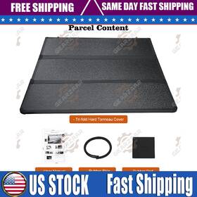 H-cp39931 Gearzaar Assh1g 5.4ft Hard Tri-fold Tonneau Cover For 2017-2024 Honda Ridgeline Truck Bed Usa Sh