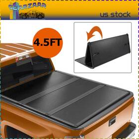 M-506be Gearzaar New 4.5ft Hard Tri-fold For 2022-2024 Ford Maverick Tonneau Cover Truck Bed
