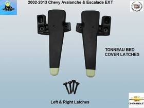 20896449 General Motors 20896448 02 To 13 Avalanche Rear Left And Right Bed Tonneau Cover Latches