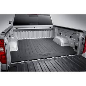 84634078 General Motors 2019-2024 Chevrolet Silverado Hd 8ft Long Bed Rubber Mat Black Oem