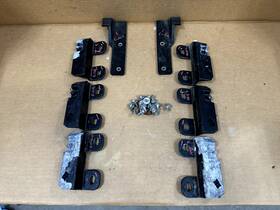 88937502 General Motors 2009-13 Avalanche And Escalade Ext Hard Tonneau Bed Cover Latch Striker Set 8 Oem