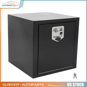 Glo183po3d41189 Gloryfit-autoparts 18 Inch Storage Tool Box With 2x Chain For Truck Trailer Garage Domestic