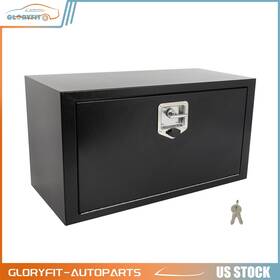 Glo183po3d46194 Gloryfit-autoparts 30 Inch 14 16 Storage Tool Box With 2x Chain For Truck Trailer Garage Domestic