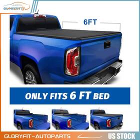 Gopt152df273318 Gloryfit-autoparts 6 Ft For Ford Ranger V6 Mazda B2300 B2500 B3000 B4000 Tonneau Cover Soft Roll-up