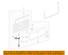 19179416 Gm Gate-cable Oem Hummer 08-09 H2 Tail