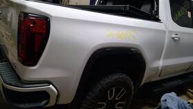 155-10056 Gmc Truck Local Pickup Only White Gaz 5ft 9 Inch Box Bed Fits 19 Sierra 1500 10