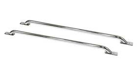 8128c Go Rhino Gor Bed Rails - Stake Chrome