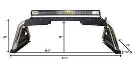 915600t Go Rhino 15-20 Chevy Colorado Sport Bar 2.0 Complete Kit With