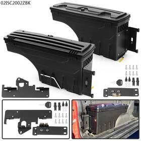 Goneparts Go2603261521 Left And Right Side Truck Bed Storage Box Toolbox Fit For 2005-2020 Toyota Tacoma