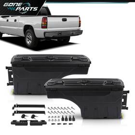 Goneparts0729 Goneparts 21 Left Right Truck Bed Tool Box Fit For 99-07 Chevy Silverado Gmc Sierra 1500 2500
