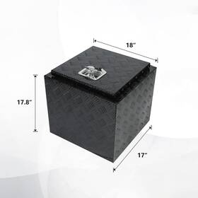 G55439z-g Goodqualitycarparts 18 Inch X17 X17.75 Heavy Duty Pickup Atv Truck Bed 5 Bar Tread Storage Tool Box