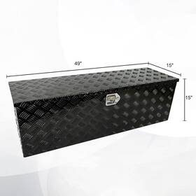 Tl55421 Goodqualitycarparts 49 Inch X15 Aluminum Truck Pickup Flat Bed Tool Box Underbody Storage Trailer