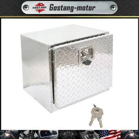 Gm1255314g Gostang 18 Inch Aluminum Toolbox For Pickup Trailer Truck Underbody Bed Tool Storage Box