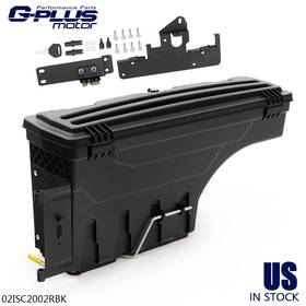 Gpl11133 Gplusmotor Fit For 2005-20 Toyota Tacoma Truck Bed Storage Box Toolbox Passenger Side