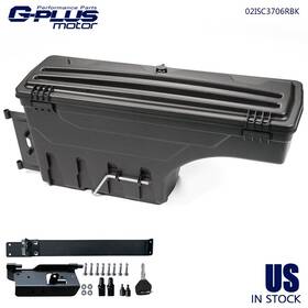 Gpl17596 Gplusmotor Fit For 02-08 Ram 1500 2500 Truck Bed Right Side Lockable Storage Box Toolbox