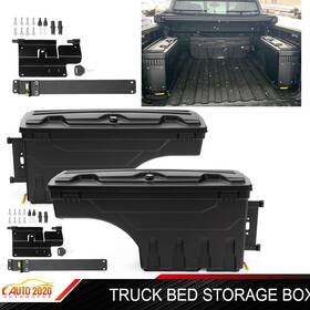 E-02isc4505tbk Grandorange Fit For 15-20 Chevy Colorado Gmc Canyon Lh Rh Side Truck Bed Storage Box Toolbox