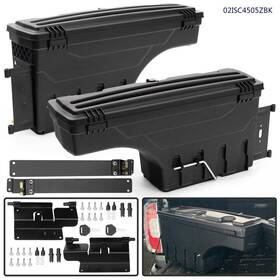 E-02isc4505zbk Grandorange Truck Bed Storage Box Toolbox Lh And Rh Side Fit For 2015-2020 Colorado Gmc Canyon