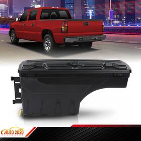 E-02isc4553lbk Grandorange Fit For Chevy Silverado And Gmc Sierra 1500 2500 3500 Truck Bed Storage Box Left