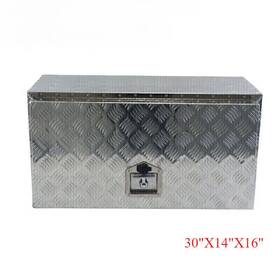 Uttb-241416 Grefmoto 30 Inch X 14 16 Aluminum Underbody Truck Tool Box Trailer Pickup Storage Toolbox
